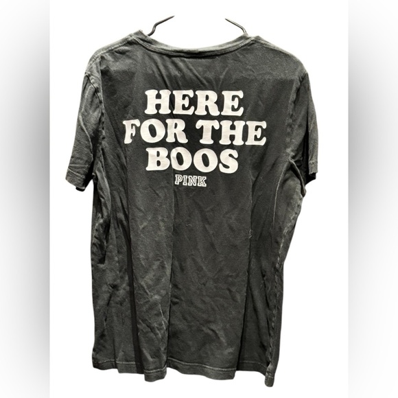 PINK Victoria secret Skeleton Hands here for the boos Graphic T-Shirt LARGE - Picture 2 of 5